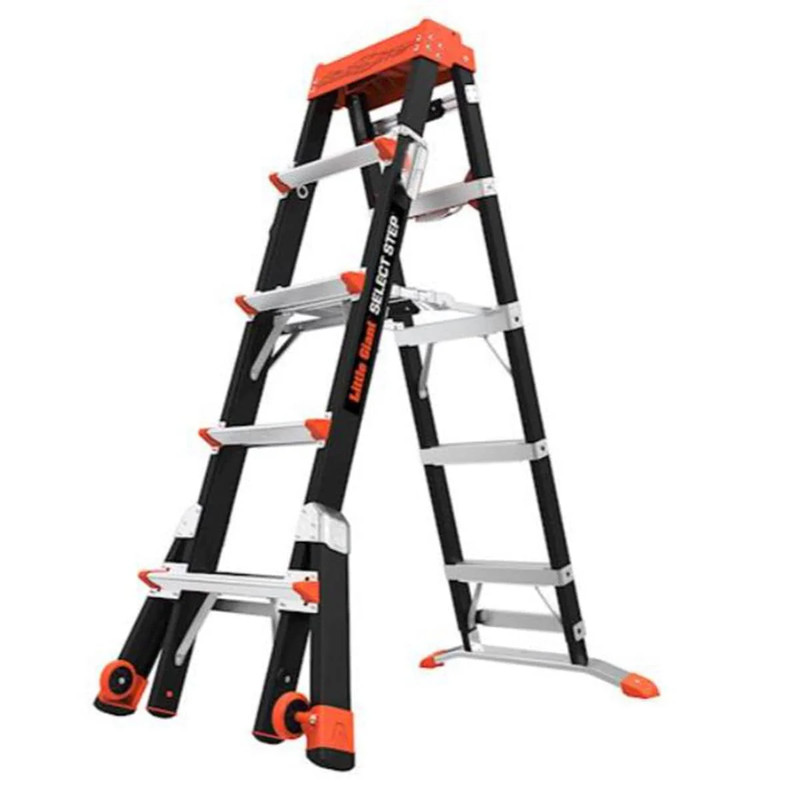Select Step 5'-8' Adjustable Stepladder